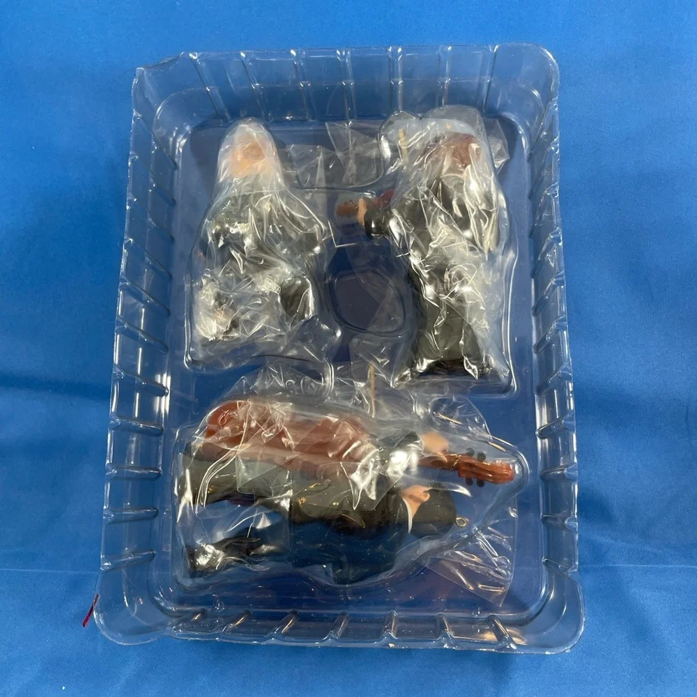 NWT 1998 Hallmark Keepsake The Three Stooges Larry, Moe, and Curly ornaments - Picture 11 of 14